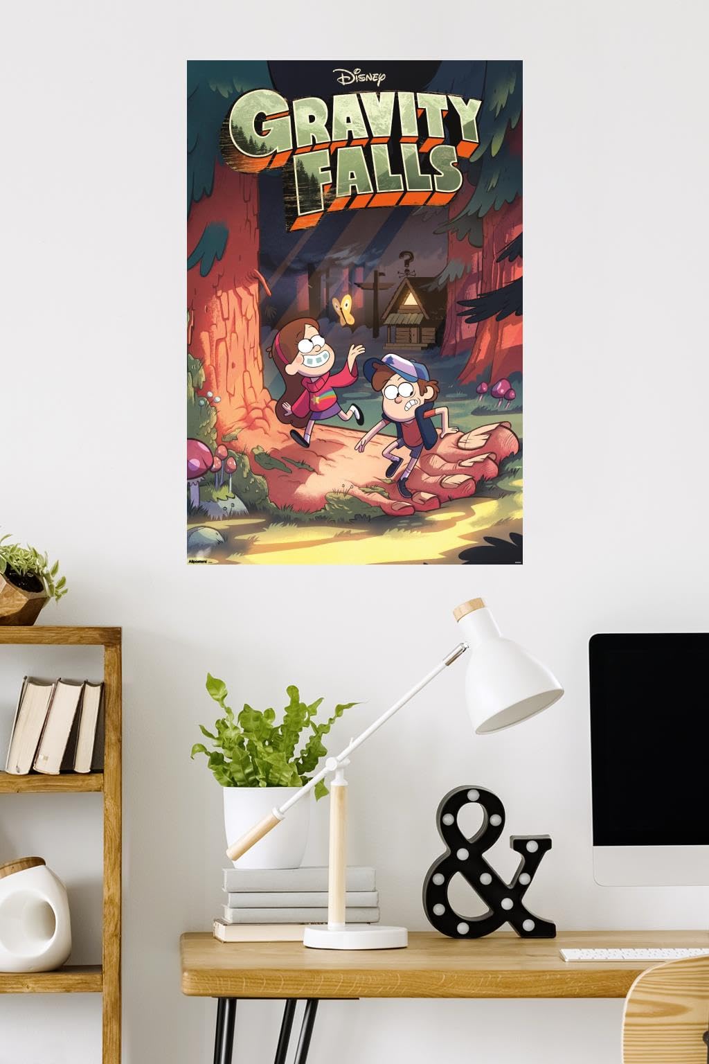 Amazon.co.jp: ディズニー グラビティフォールズ - キーアートウォール